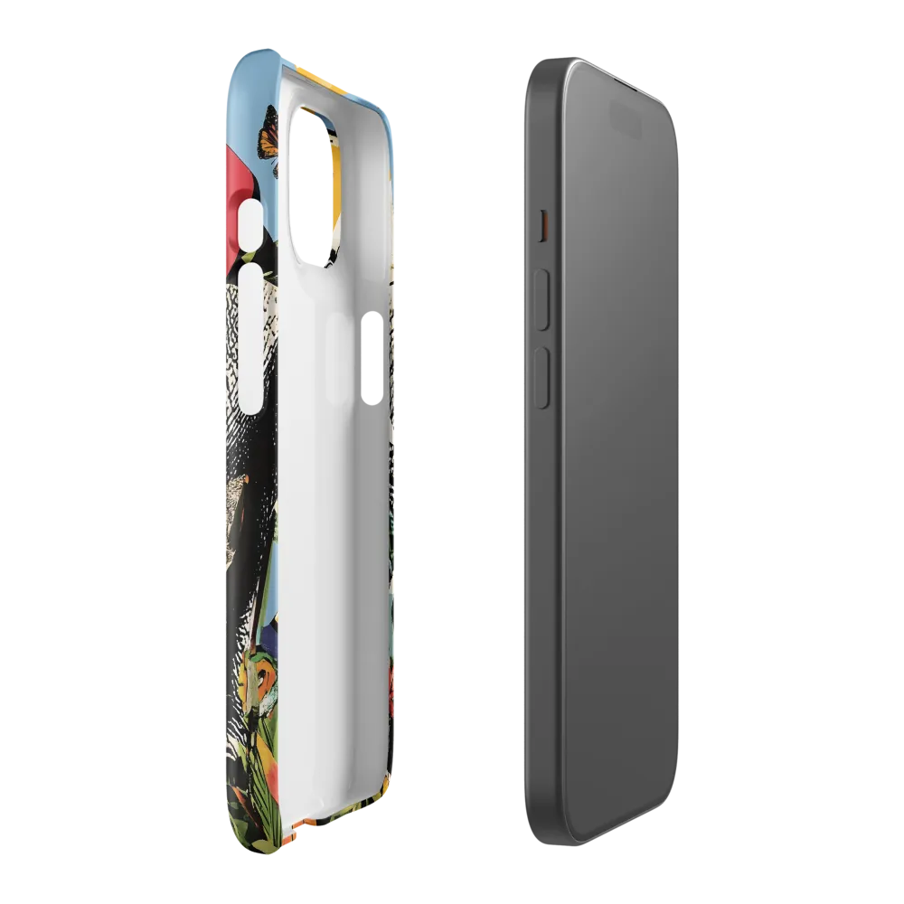 Harmony of Nature: The Elephant's Embrace | Phone Case |  15 | Snap Case | Glossy