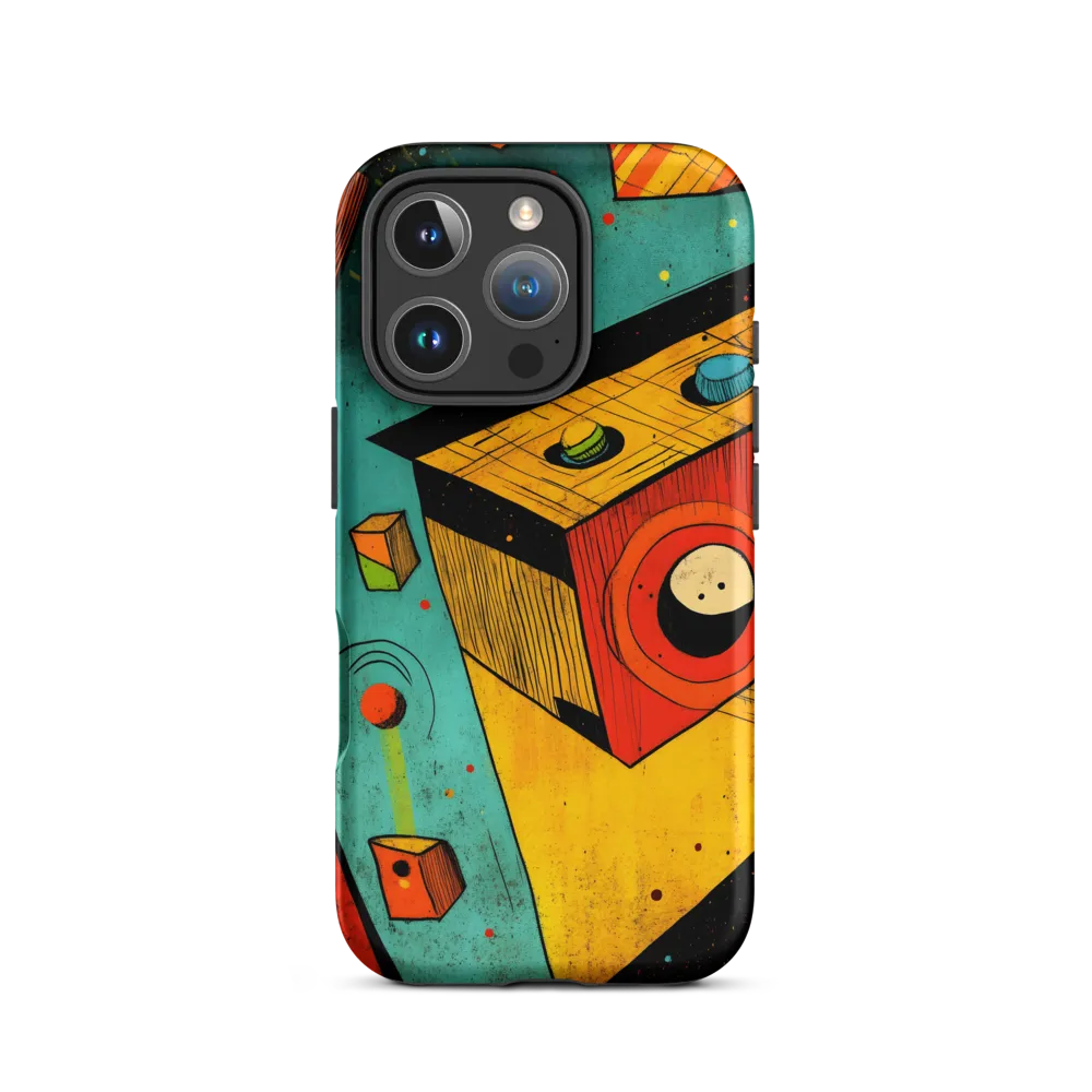 Cosmic Geometry | Phone Case |  16 Pro | Tough Case | Matte