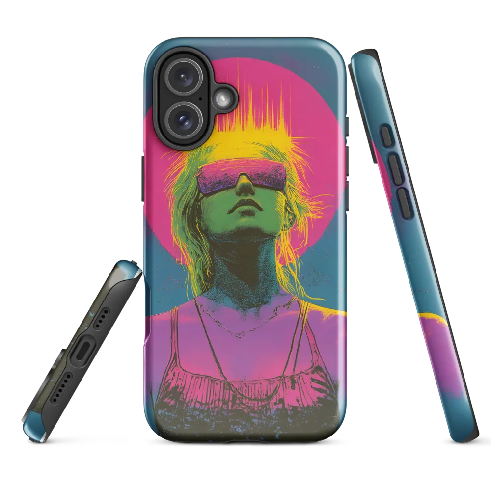 Neon Dreams: Portrait of a Modern Muse