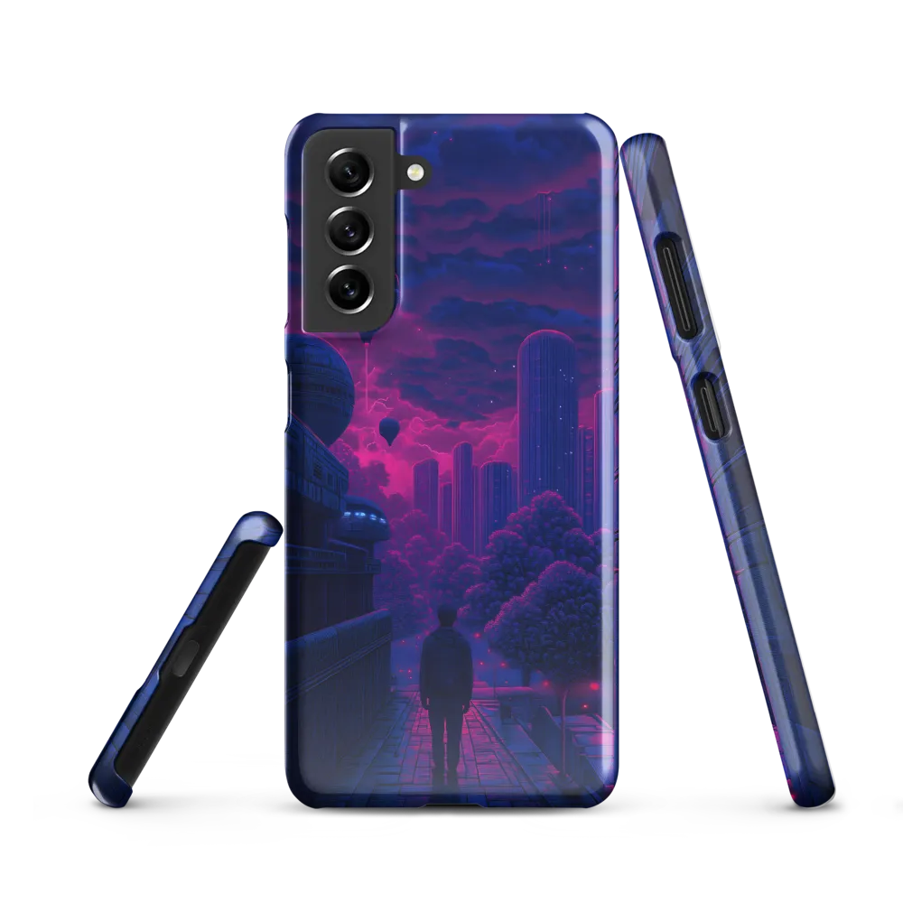 Lost in a Technological Dreamscape | Phone Case |  S21 | Snap Case | Glossy