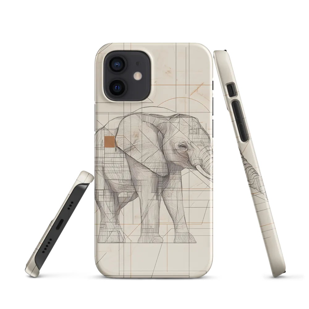 Geometric Elegance: The Steel Elephant