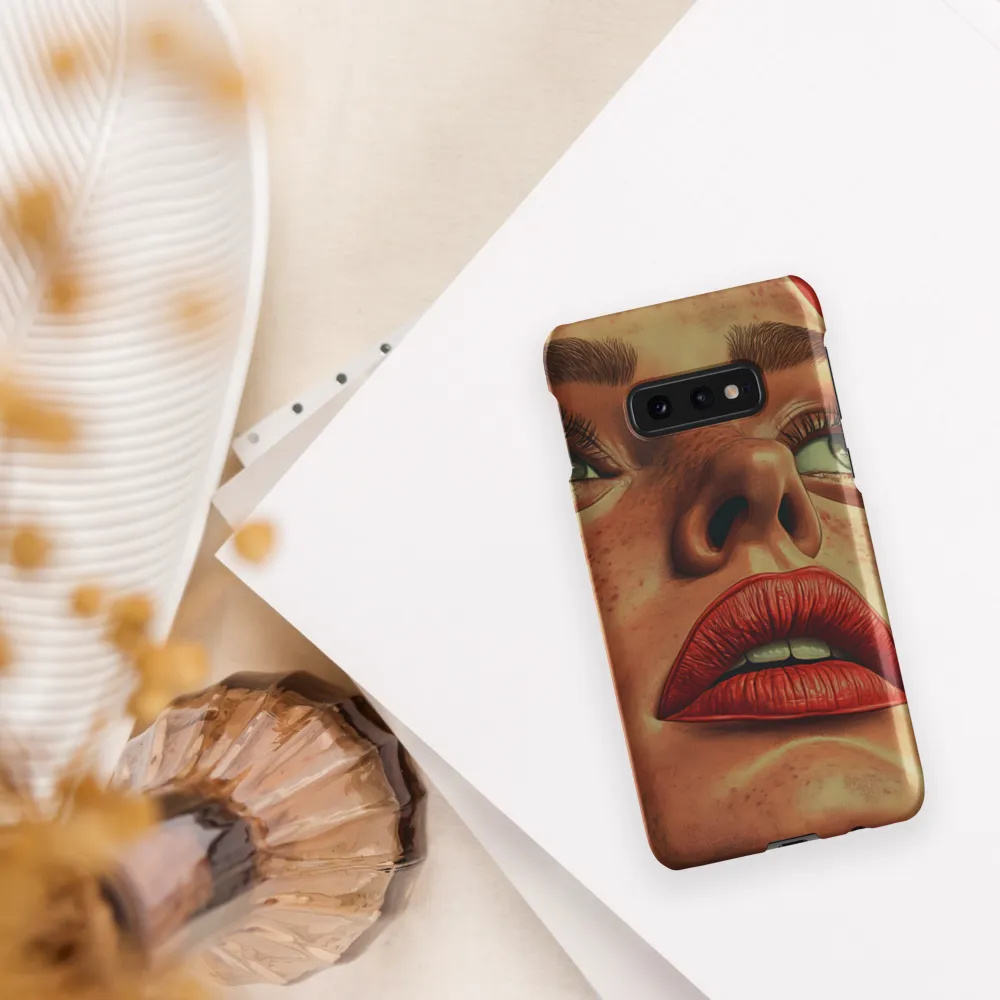 Red Intensity: A Portrait of Elegance