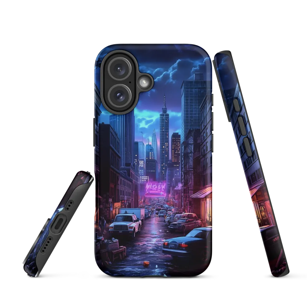 Urban Mystique: A Cyberpunk Night | Phone Case