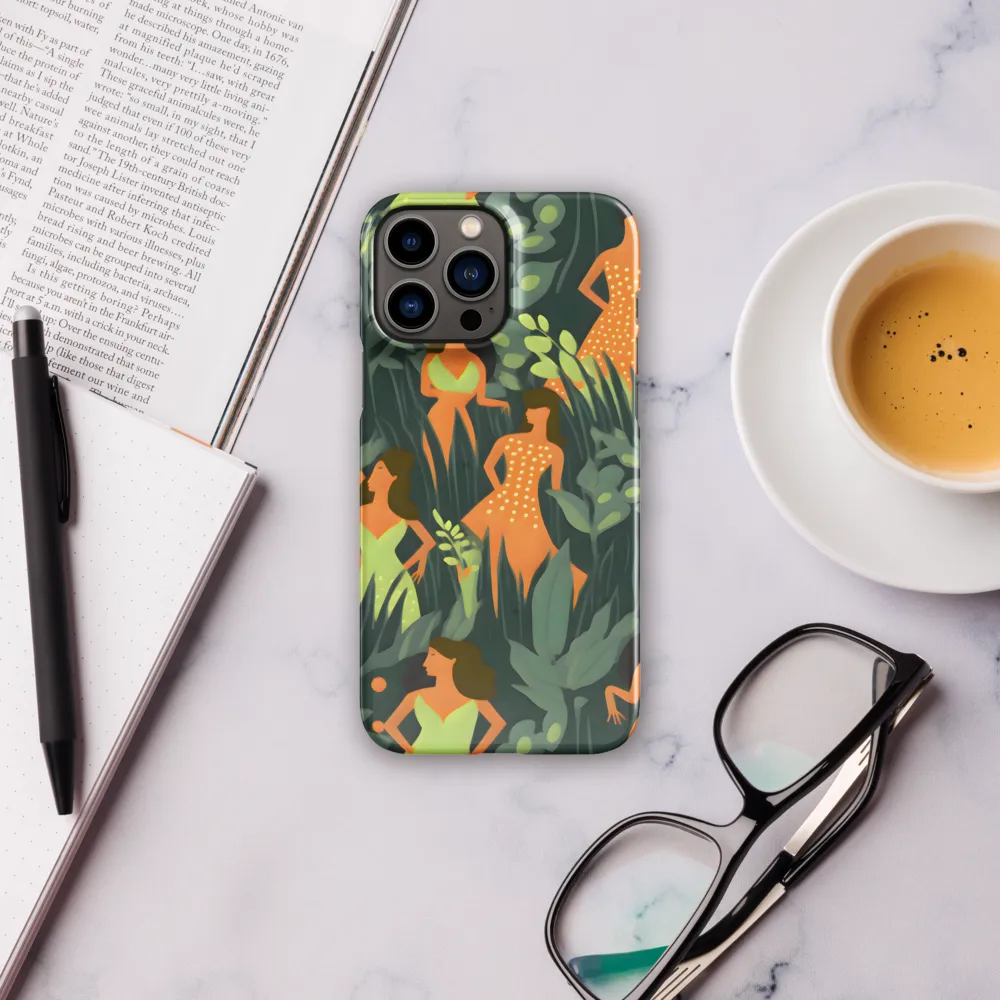Playful Harmony in Patterns | Phone Case |  13 Pro Max | Snap Case | Glossy