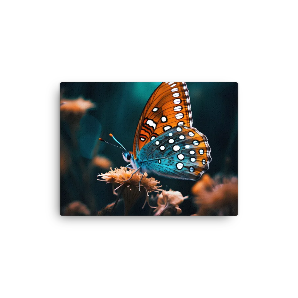 Whispers of Color: The Butterfly's Embrace