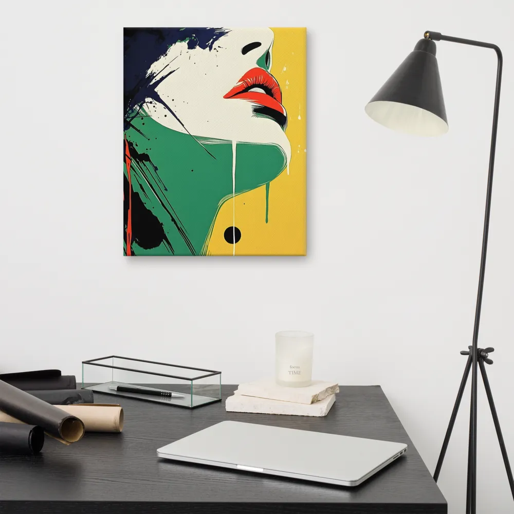 Bold Reflections: A Pop Art Portrait