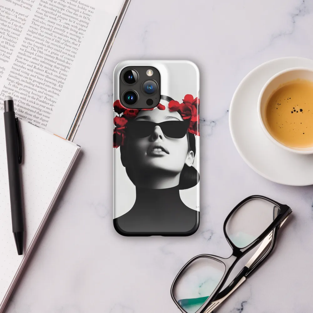 Blooming Elegance | Phone Case |  15 Pro Max | Snap Case | Glossy