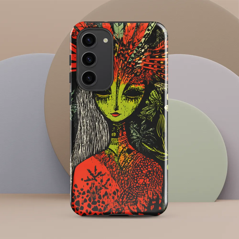 Mystical Flora: A Surreal Portrait