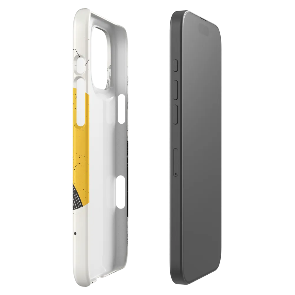 Dynamic Harmony in Black and Yellow