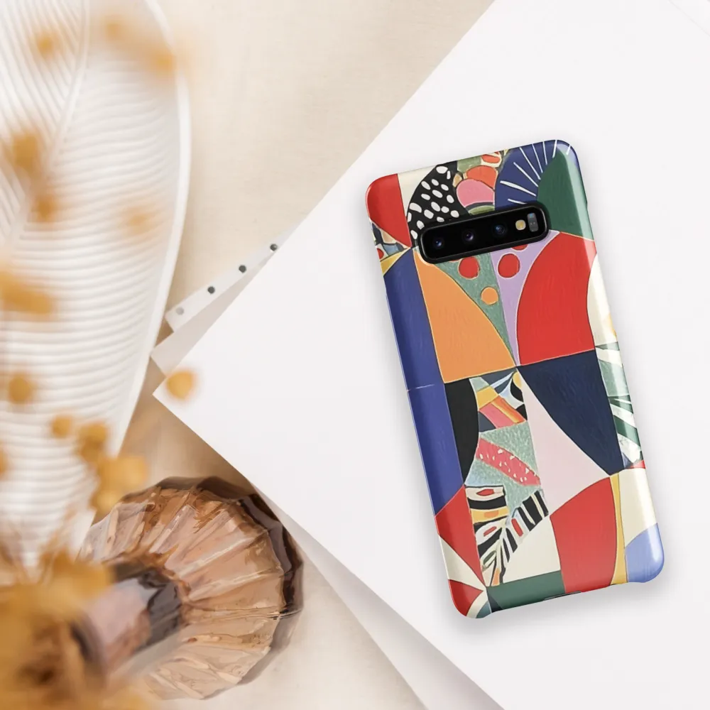 Dynamic Mosaic Symmetry | Phone Case |  S10 Plus | Snap Case | Glossy