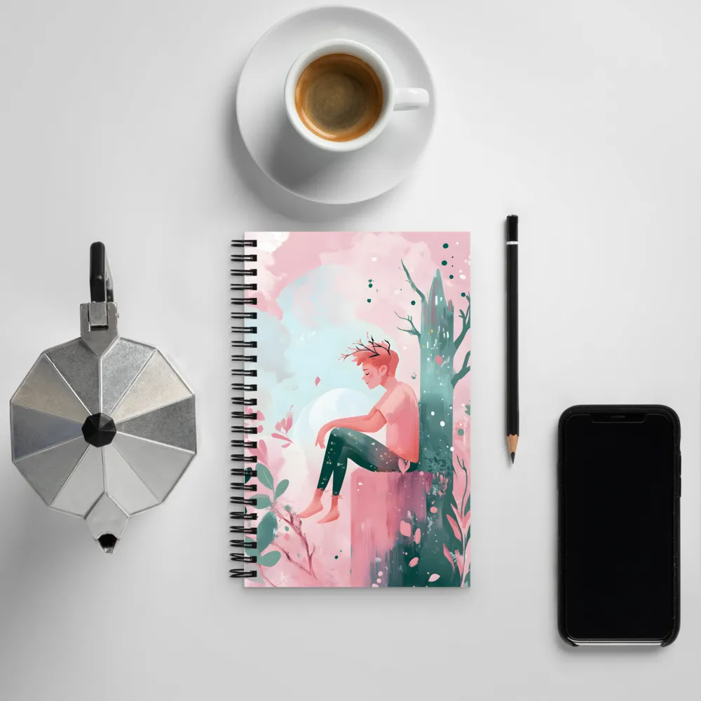 Reflections of Serenity | Spiral Notebook