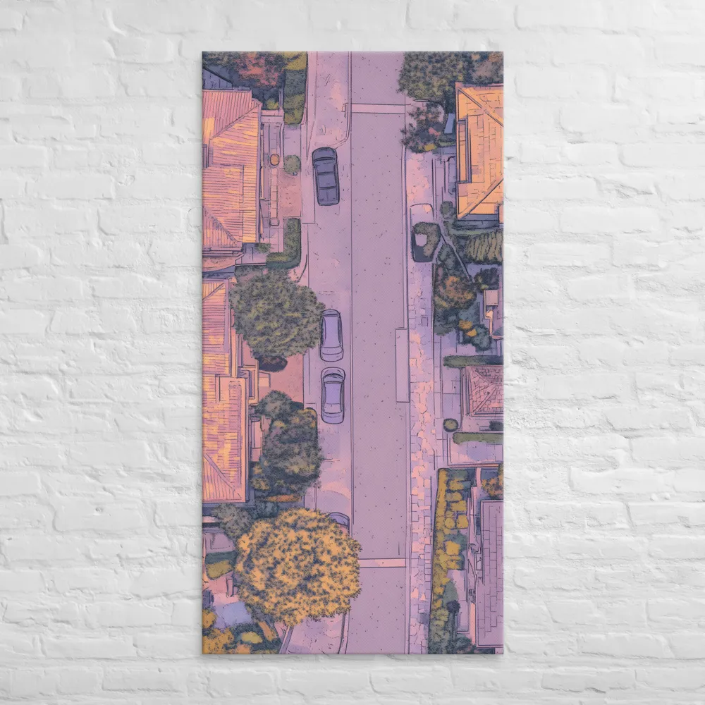 Aerial Serenity: Suburban Oasis