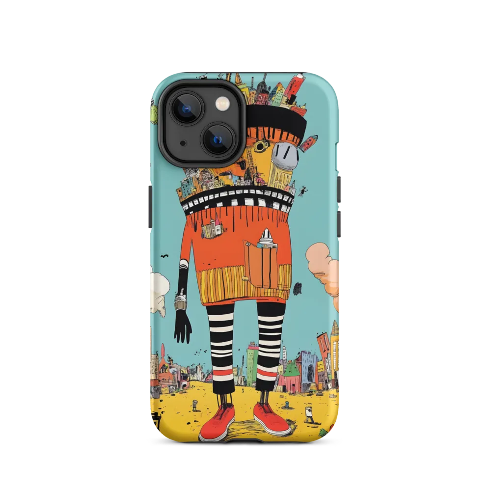 Urban Fantasia: A Whimsical Encounter | Phone Case |  14 | Tough Case | Matte