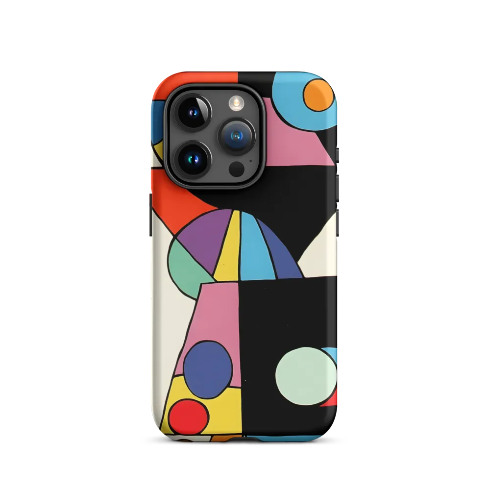 The Play of Shapes | Phone Case |  15 Pro | Tough Case | Matte
