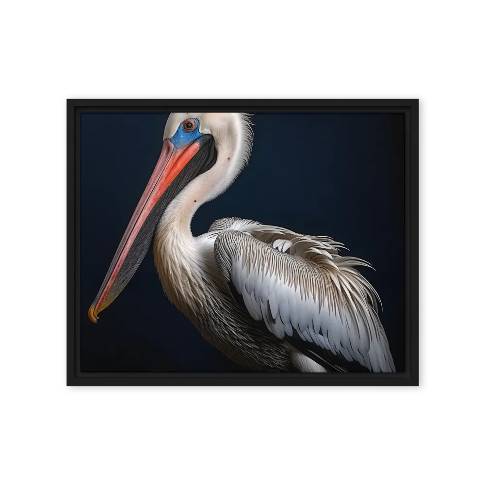 Majestic Pelican Portrait