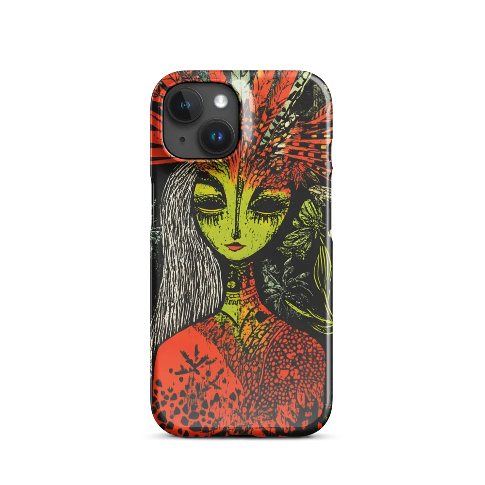 Mystical Flora: A Surreal Portrait
