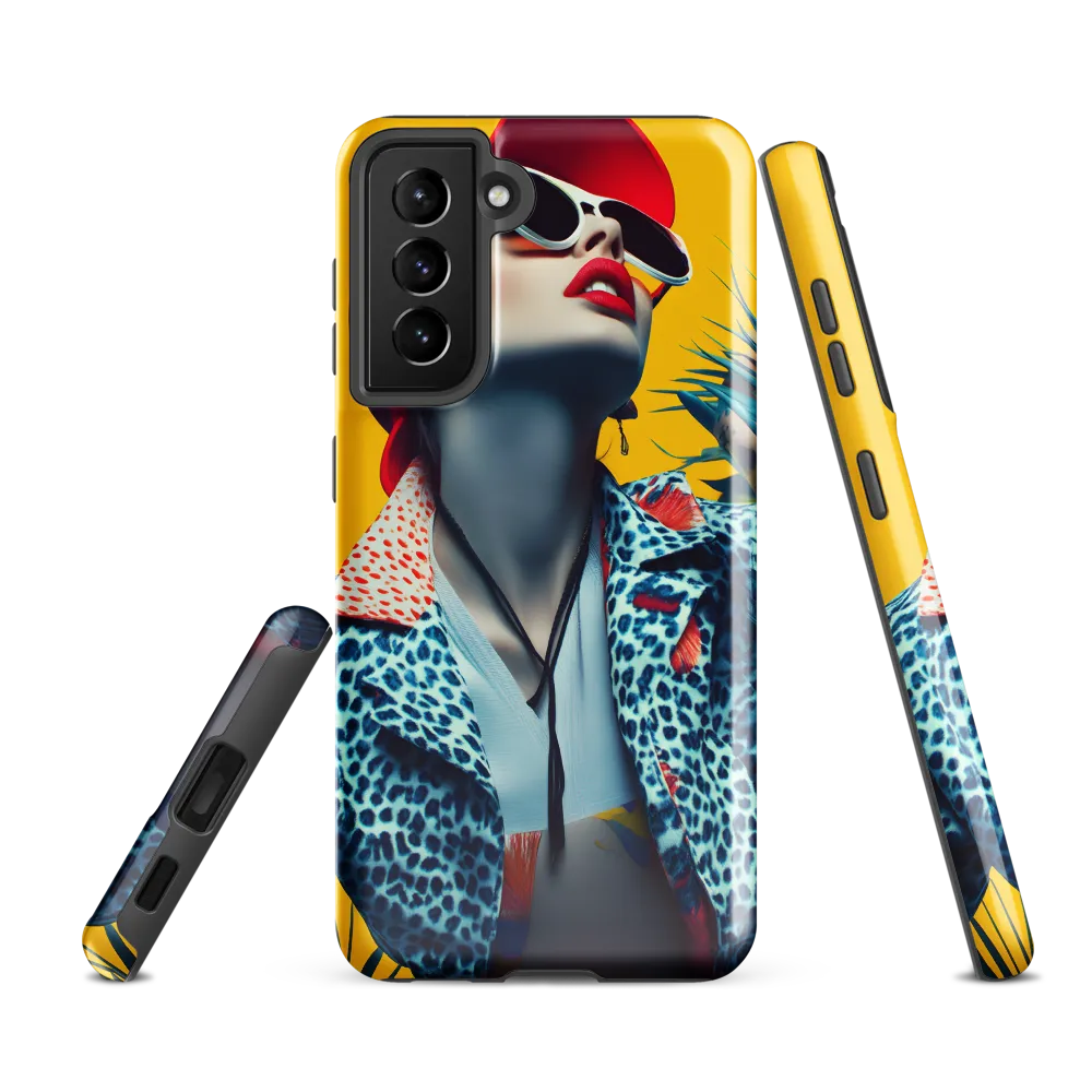 Bold Confidence in Color | Phone Case |  S21 FE | Tough Case | Glossy