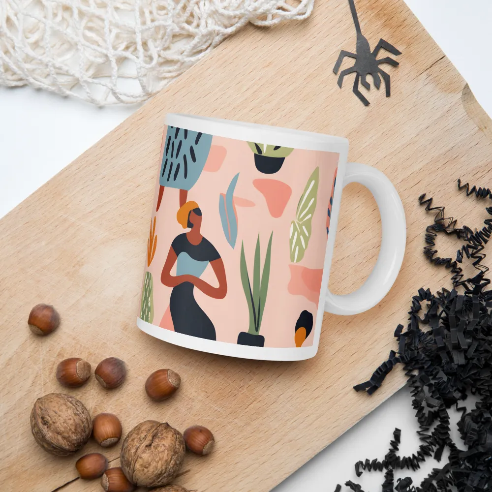 Harmony of Nature and Femininity | Mugs | Multiple Sizes & Colors