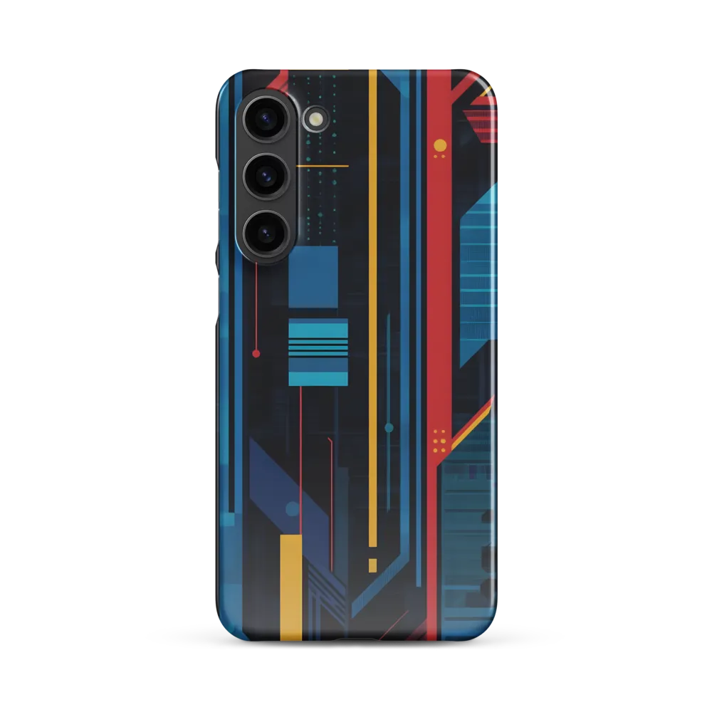 Symphony of Lines | Phone Case |  S23 Plus | Snap Case | Glossy