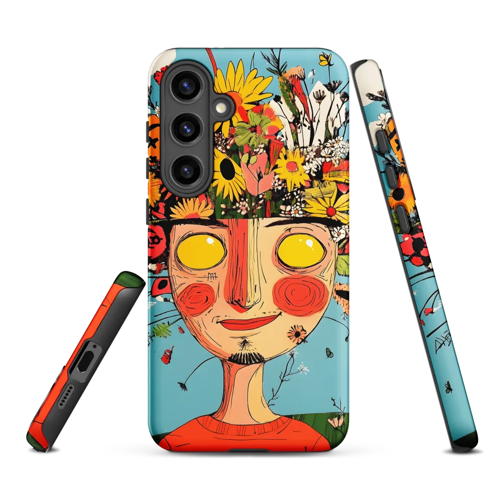 Whimsical Bloom | Phone Case |  S24 Plus | Tough Case | Matte