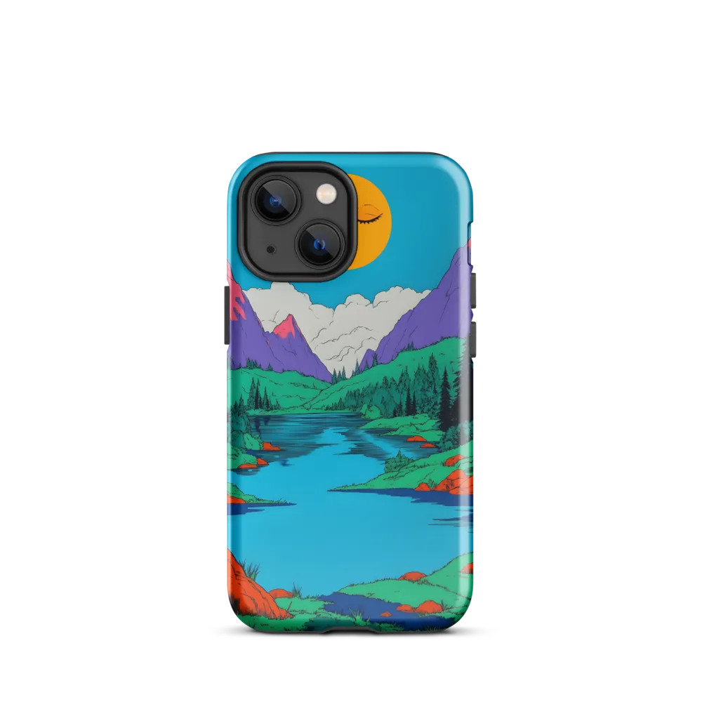 Whimsical Serenity in Vibrant Colors