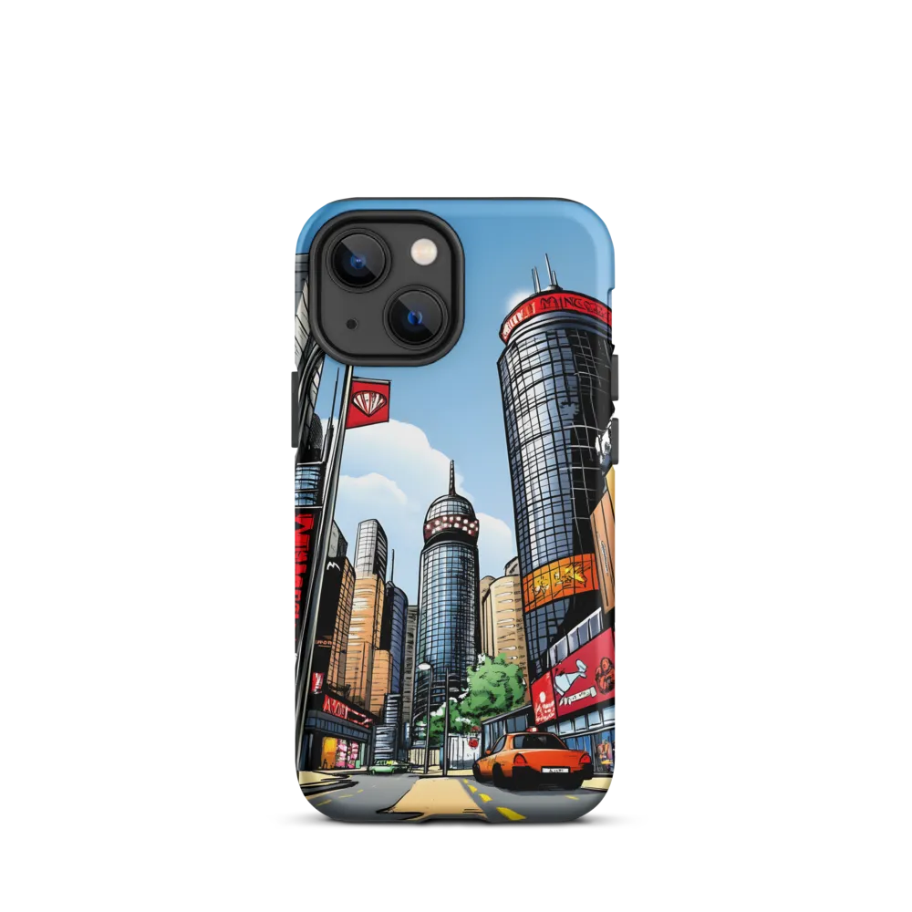 Urban Pulse: A Comic Cityscape