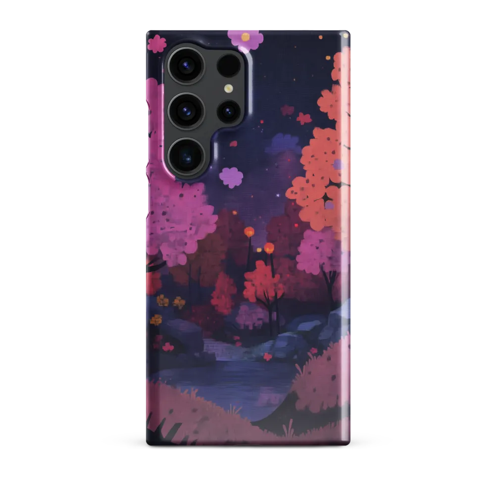 Whispers of Spring: A Serene Landscape | Phone Case |  S23 Ultra | Snap Case | Glossy