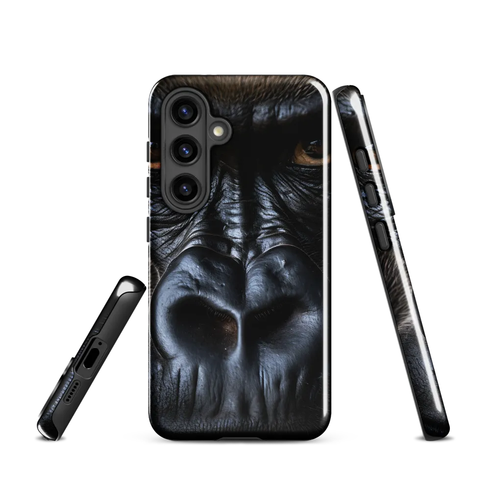 Gaze of the Wild: A Gorilla's Portrait