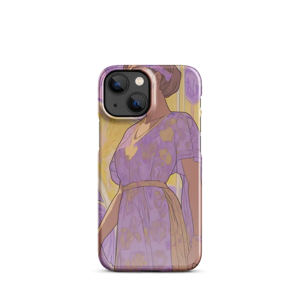 Elegance in Floral Harmony | Phone Case |  13 Mini | Snap Case | Glossy