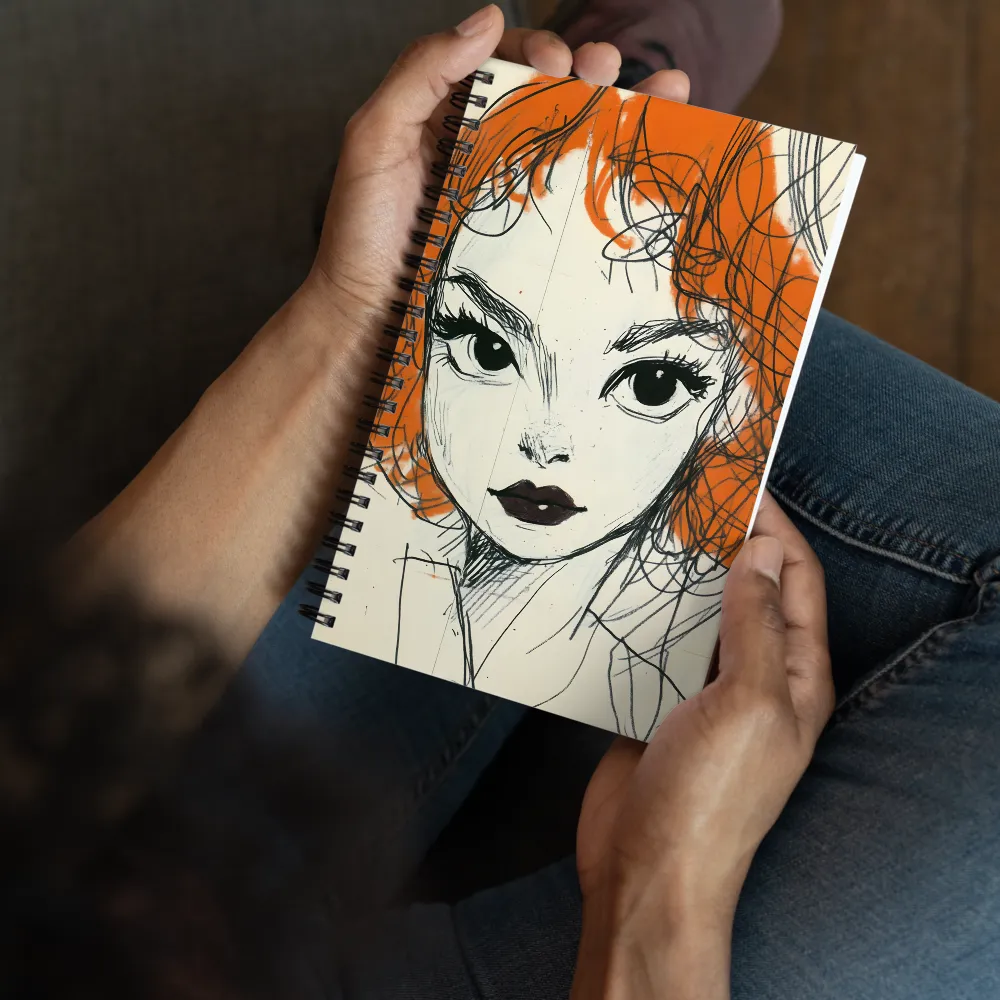 The Bold Gaze | Spiral Notebook