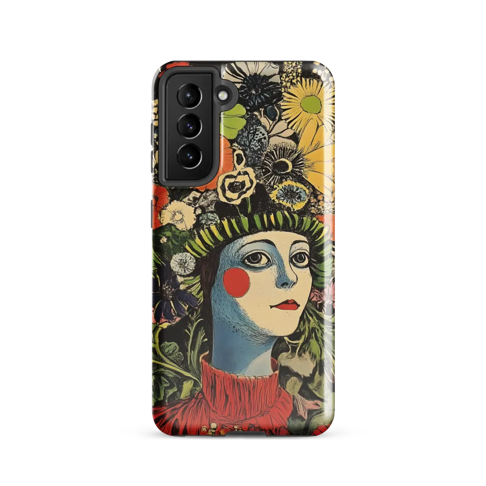 Floral Whimsy: A Portrait of Nature's Embrace