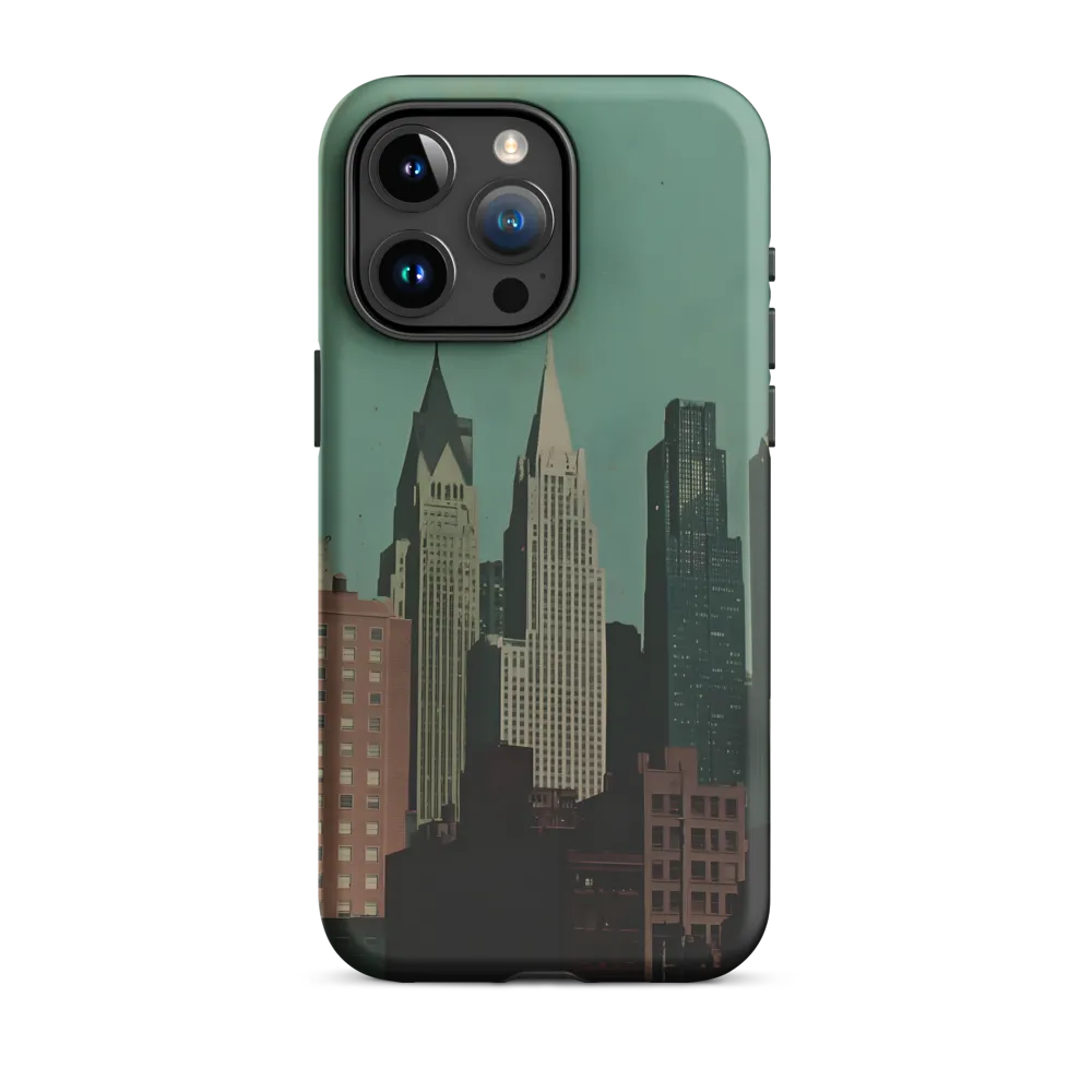 Urban Nostalgia: A Retro Cityscape