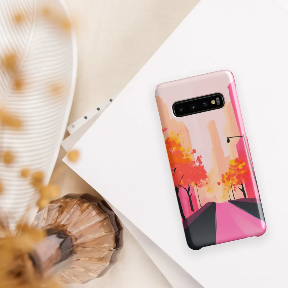 Autumn Serenity in the City | Phone Case |  S10 | Snap Case | Glossy