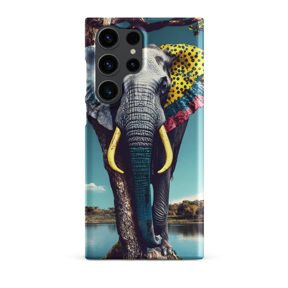 Playful Elegance: The Surreal Elephant