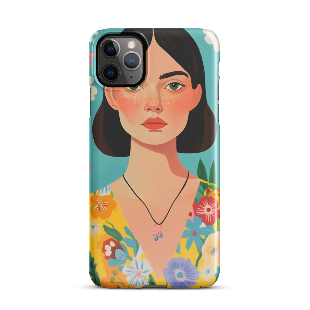 Embracing Nature: A Portrait of Serenity | Phone Case |  11 Pro Max | Snap Case | Glossy