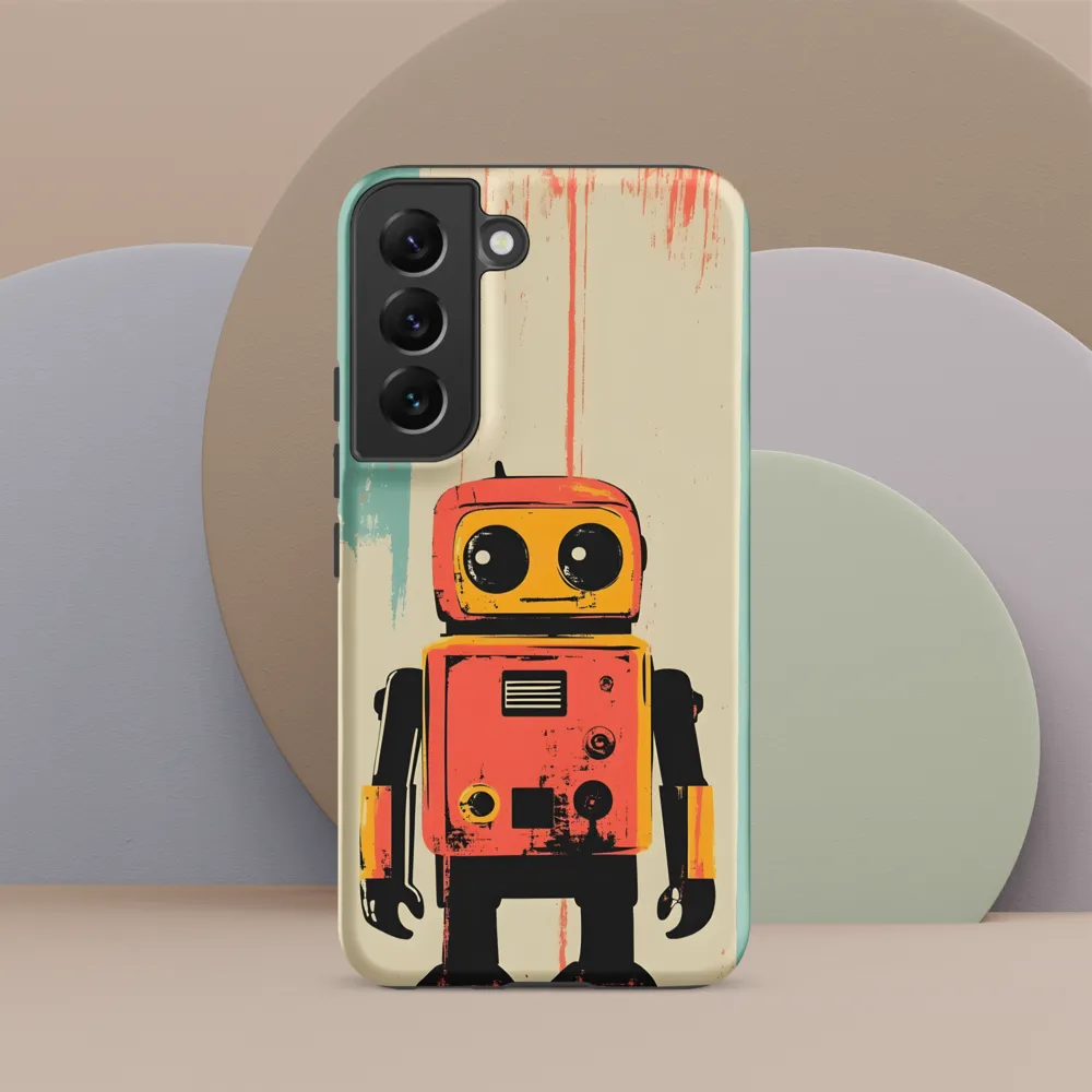 Retro Robot Charm