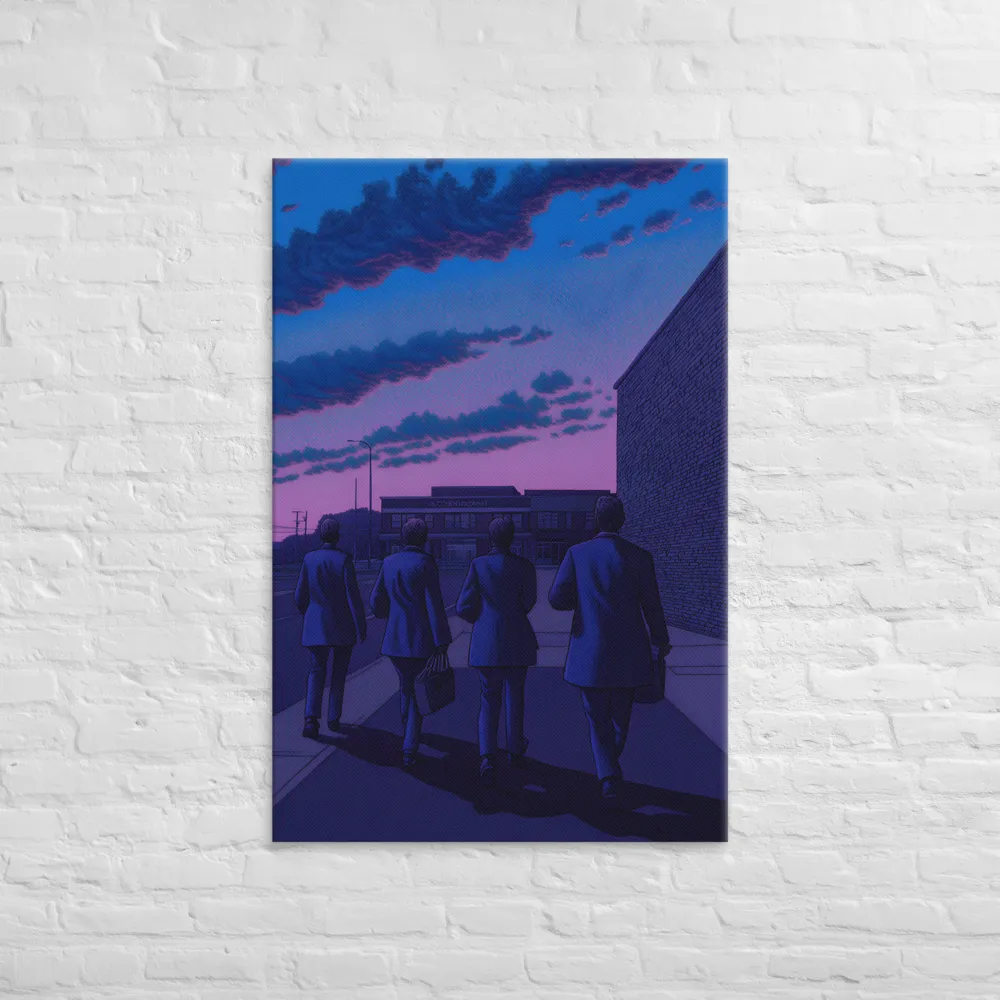 The Twilight Stroll | Canvas | 32″×48″