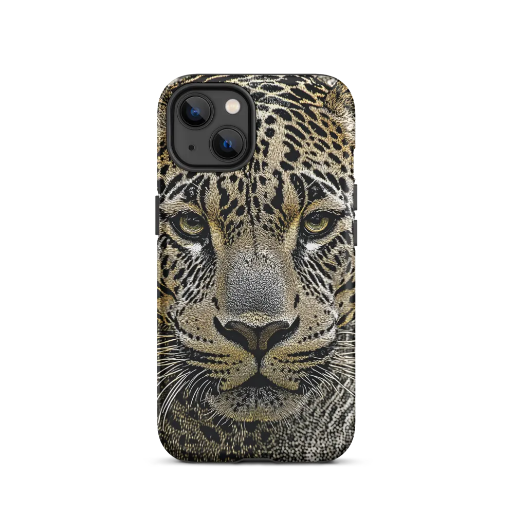 The Majestic Gaze: Portrait of a Leopard