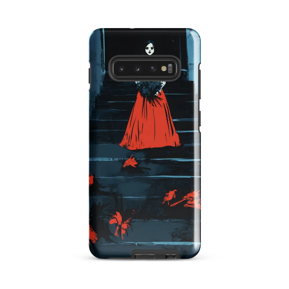 Silent Steps | Phone Case |  S10 Plus | Tough Case | Glossy