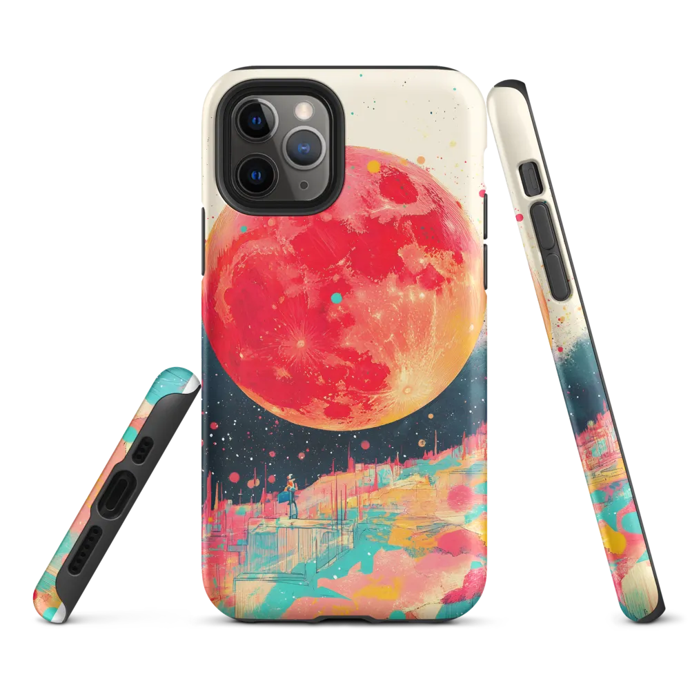 Crimson Dreams: A Lunar Exploration
