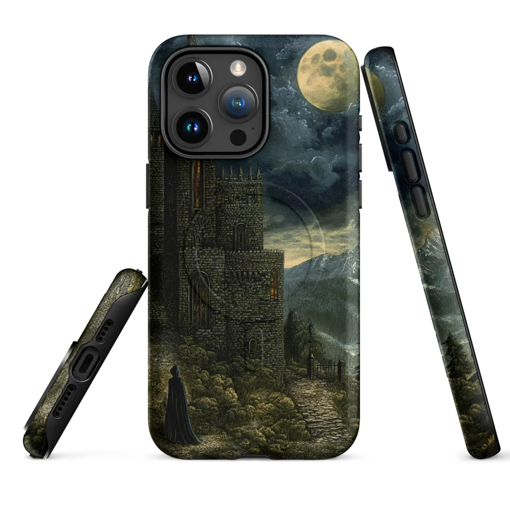 Whispers of the Moonlit Castle | Phone Case |  15 Pro Max | MagSafe® Tough Case | Matte