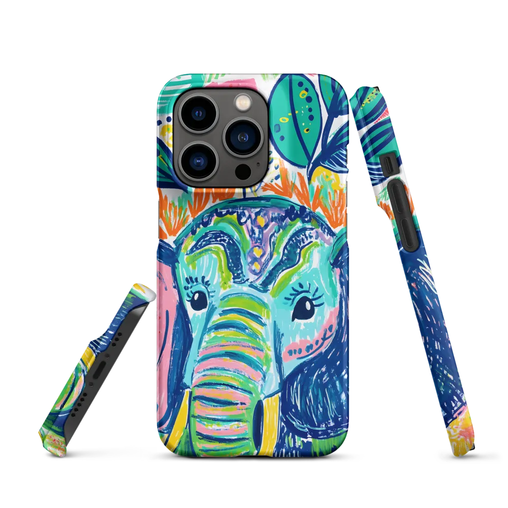 Whimsical Elephant Portrait