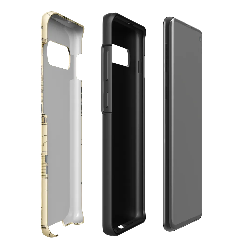 Architectural Odyssey | Phone Case |  S10 Plus | Tough Case | Glossy