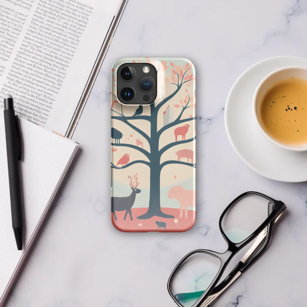 Whimsical Tree with Playful Creatures