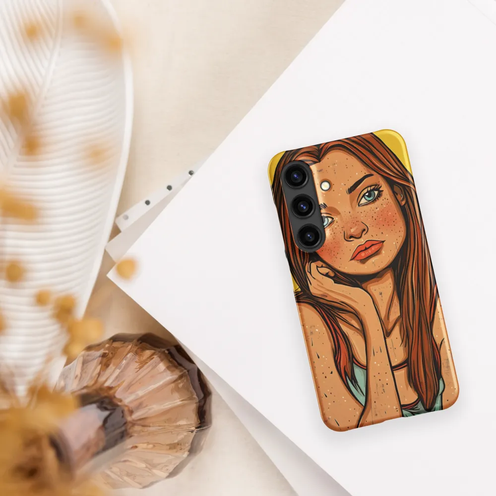 Panel Portrait: Sunlit Freckles