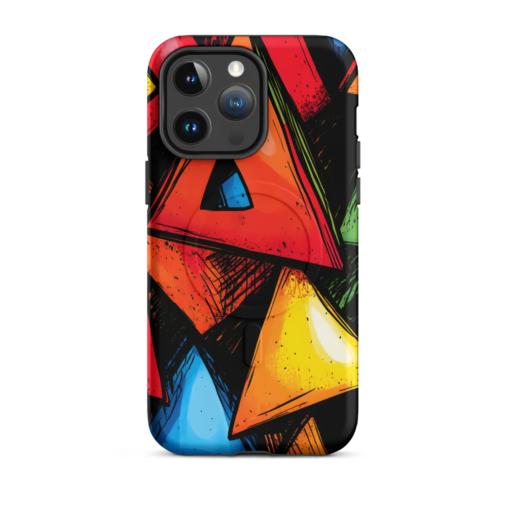 Vibrant Triangles in Abstract Harmony
