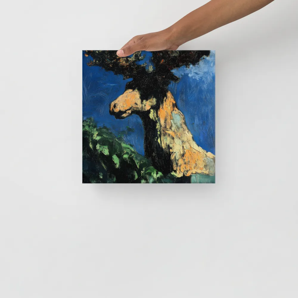 The Majestic Deer in Nature | Canvas | 12″×12″
