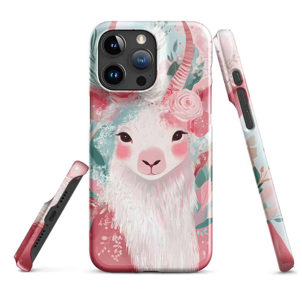 Spring Whimsy: The Floral Goat
