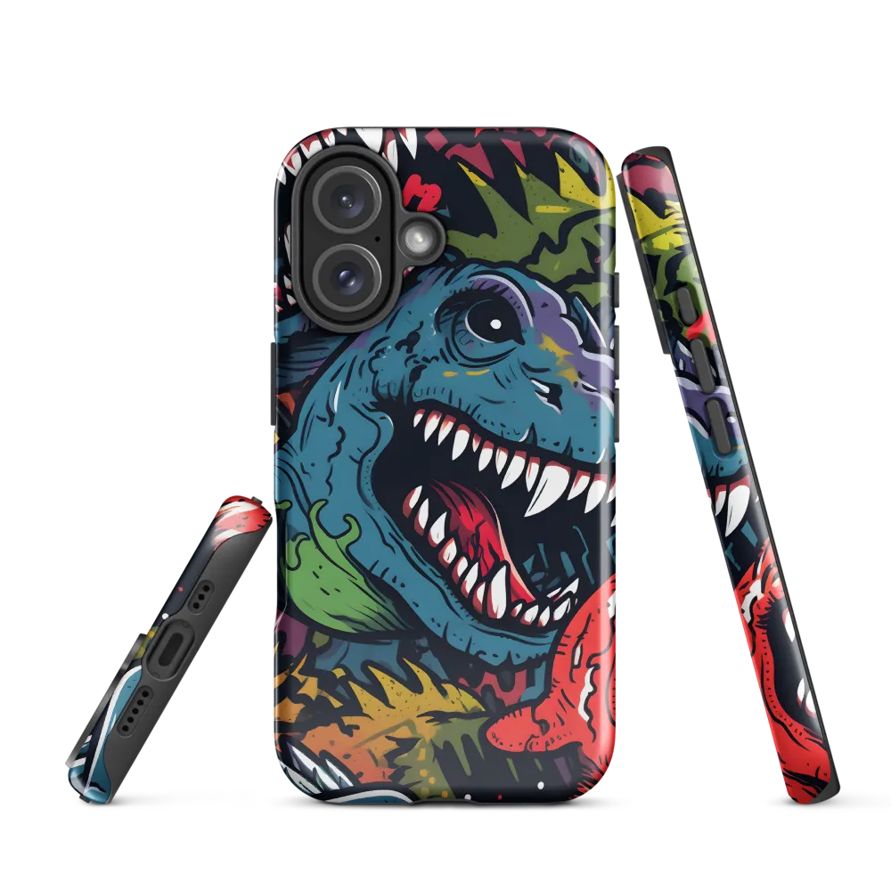 Dino Mania: A Colorful Frenzy