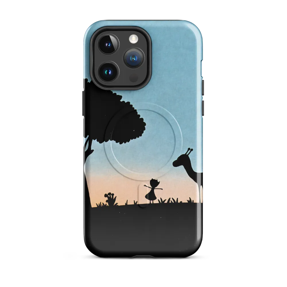 Curiosity in the Silhouette | Phone Case |  14 Pro Max | MagSafe® Tough Case | Glossy